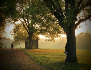 Brockwell Park in the autumn